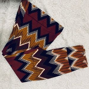 Fun Chevron Print Bell bottoms